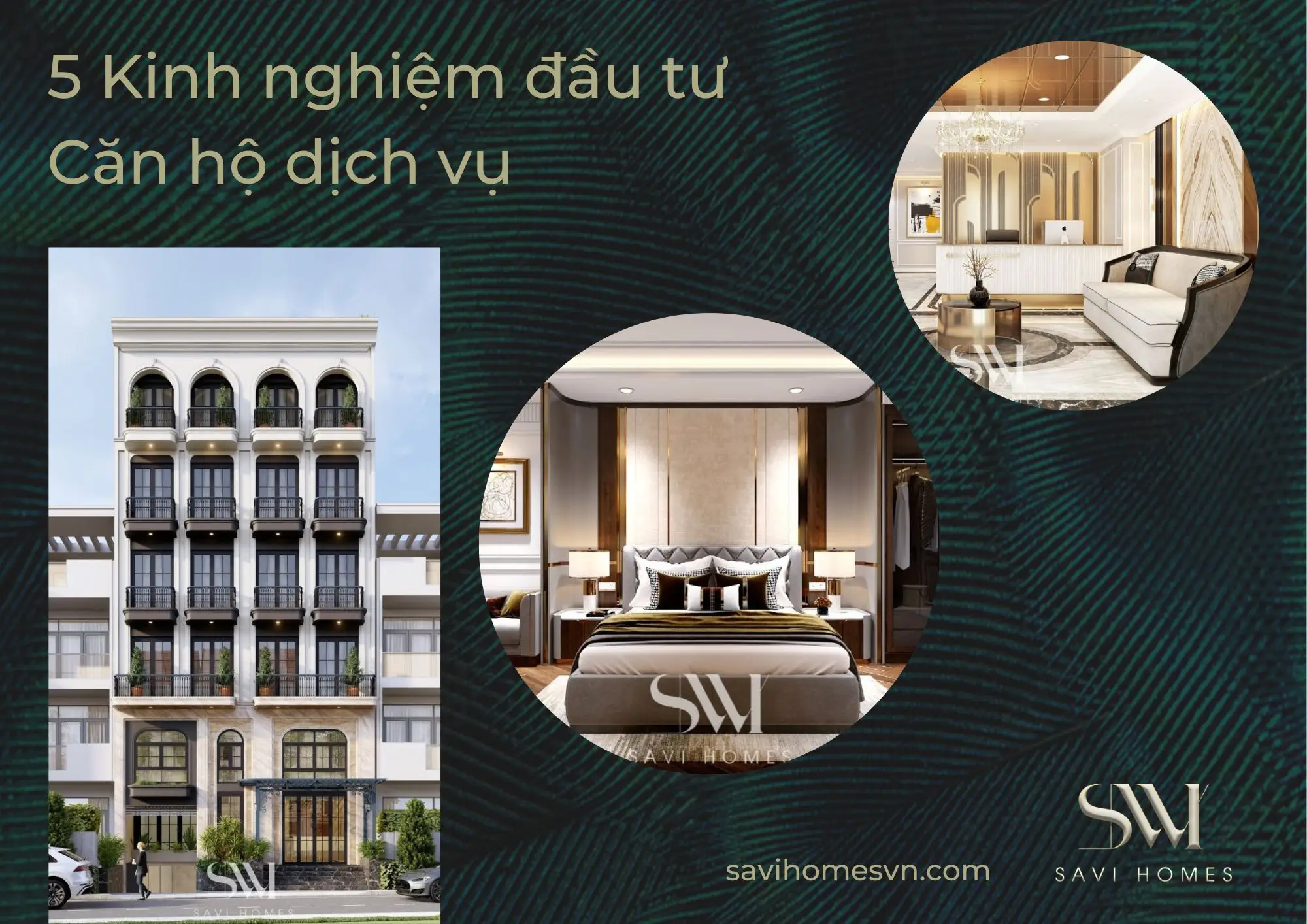 5 KINH NGHIỆM ĐẦU TƯ CĂN HỘ DỊCH VỤ