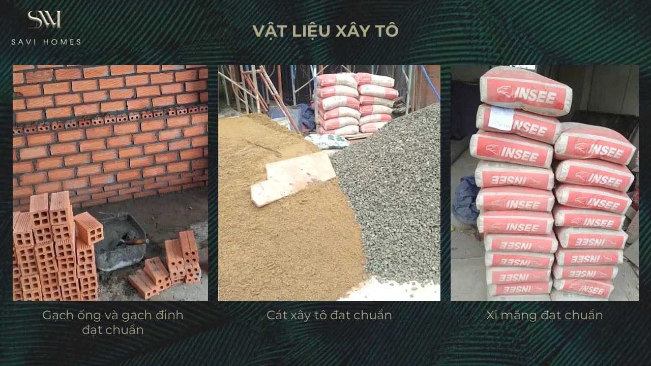 QUY TRÌNH THIẾT KẾ KIẾN TRÚC & THI CÔNG XÂY DỰNG 26 Vật liệu xây tô