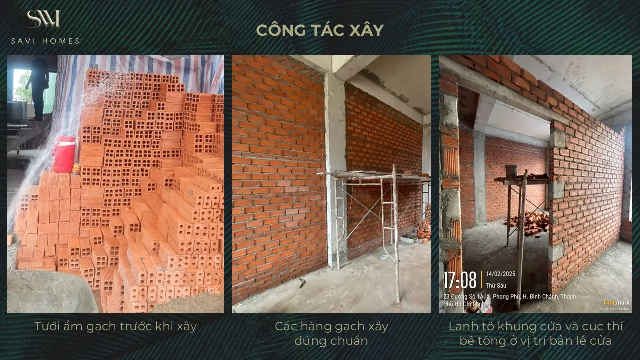QUY TRÌNH THIẾT KẾ KIẾN TRÚC & THI CÔNG XÂY DỰNG 27 Công tác xây